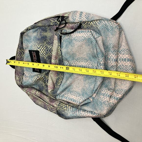 Jansport Multicolor Prism Snake Print Backpack - Picture 15 of 16
